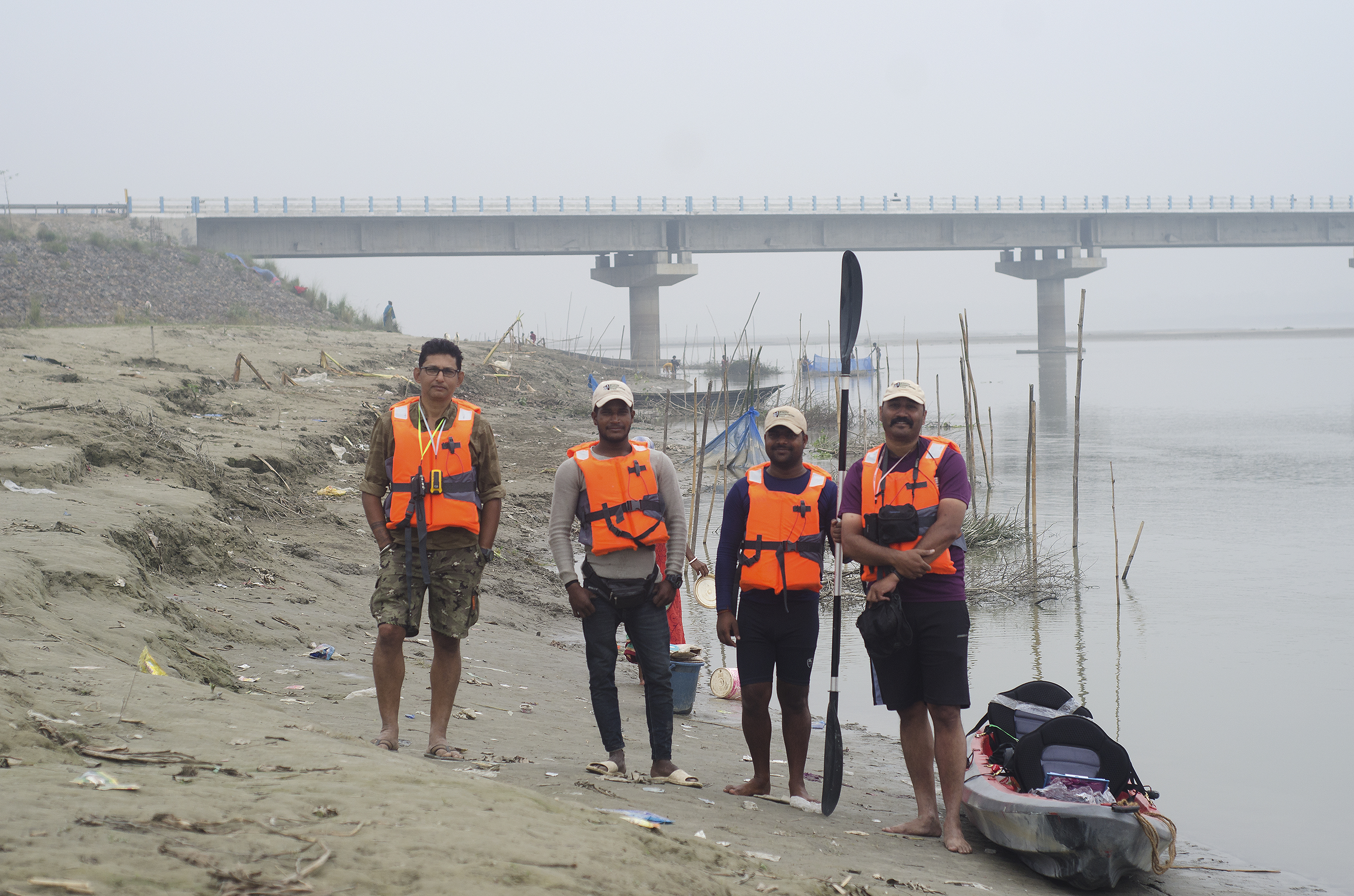 Mahananda River Survey Team Soumen Bakshi